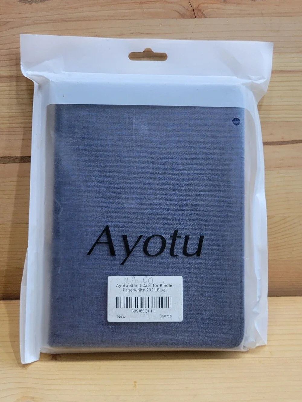 New Ayotu case for Kindle Paperwhite 2021  PU Leather Cover 11th Gen Blue